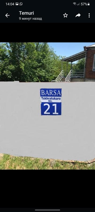 Barsa Apartment Zestafoni Exterior foto